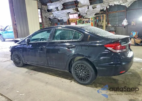 2014 Honda Civic Lx z USA, uszkodzony, nr VIN 2HGFB2F52EH537220